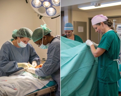 Safe C-section and normal delivery procedures as part of top maternity treatments